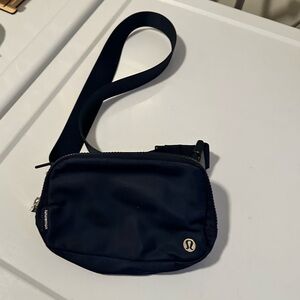 lululemon athletica navy blue Crossbody Bag